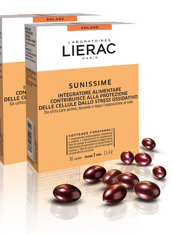 LIERAC SUNISSIME 60 CAPSULE 1+1 - farmavitality.it