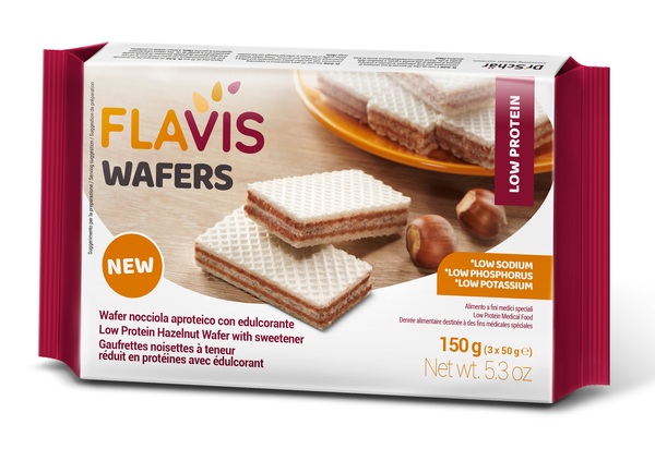 FLAVIS WAFER NOCCIOLA 150 G - farmavitality.it