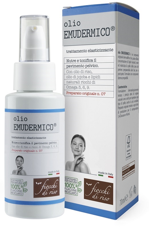 FIOCCHI DI RISO OLIO EMUDERMICO ELASTICIZZANTE 70 ML - farmavitality.it
