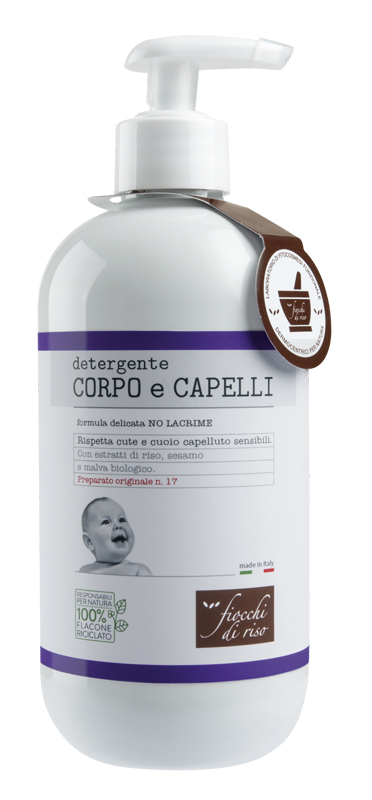 FIOCCHI DI RISO DETERGENTE CAPELLI E CORPO 400 ML - farmavitality.it