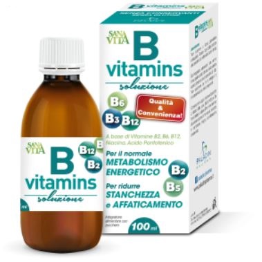 SANAVITA B VITAMINS SOLUZIONE 100 ML - farmavitality.it
