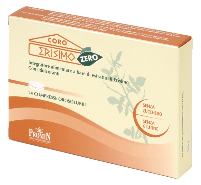 CORO ERISIMO ZERO 24 COMPRESSE OROSOLUBILI - farmavitality.it