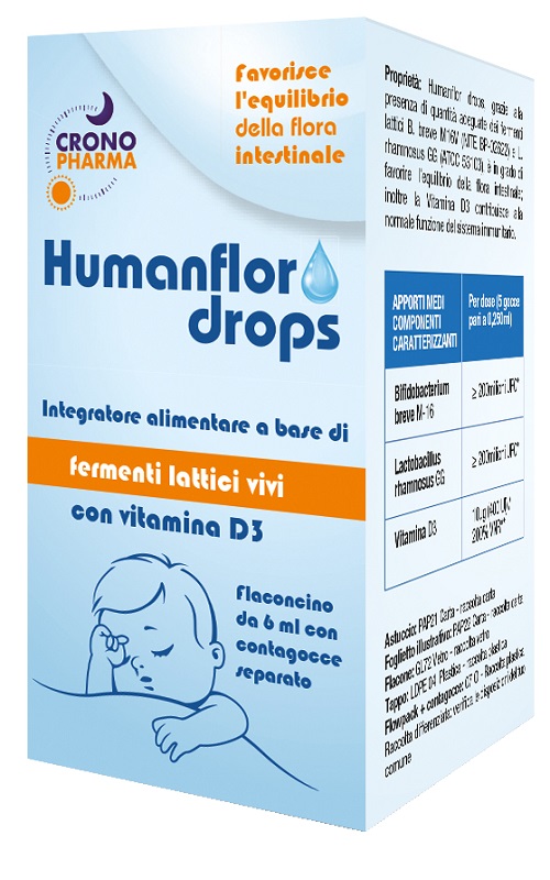 HUMANFLOR DROPS 6 ML - farmavitality.it