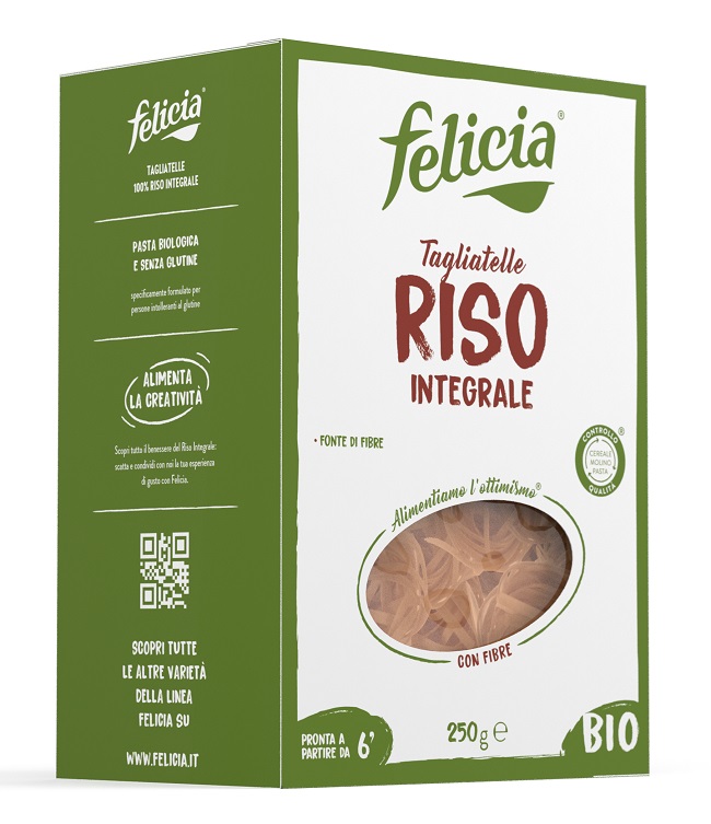 FELICIA TAGLIATELLE RISO INTEGRALE 250 G - farmavitality.it