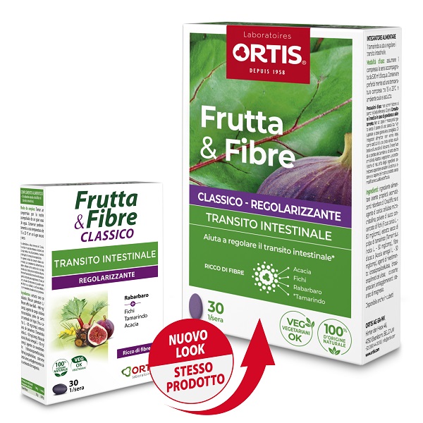 FRUTTA & FIBRE CLASSICO 30 COMPRESSE - farmavitality.it