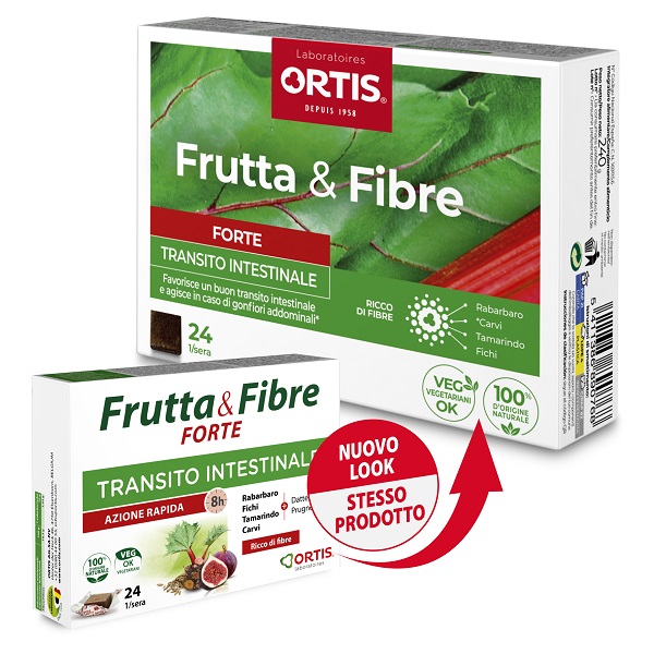 FRUTTA & FIBRE FORTE 24 CUBETTI - farmavitality.it