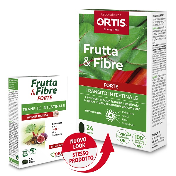 FRUTTA & FIBRE FORTE 24 COMPRESSE - farmavitality.it