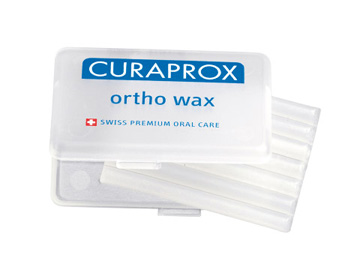 CURAPROX ORTHO WAX 7 PEZZI 46X4 MM DI CERA ORTODONTICA - farmavitality.it
