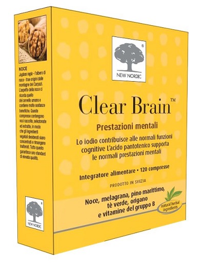 CLEAR BRAIN 120 COMPRESSE - farmavitality.it