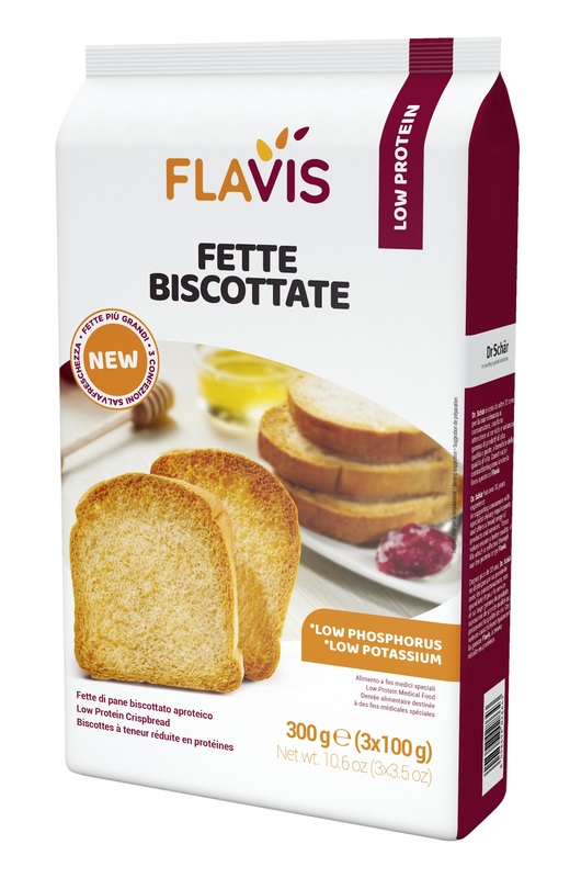 FLAVIS FETTE BISCOTTATE 300 G - farmavitality.it