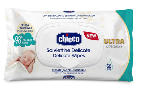 CHICCO COSMETICO SALVIETTE 60 PEZZI NO PROFUNO - farmavitality.it