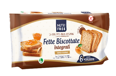 NUTRIFREE FETTE BISCOTTATE INTEGRALI 225 G - farmavitality.it