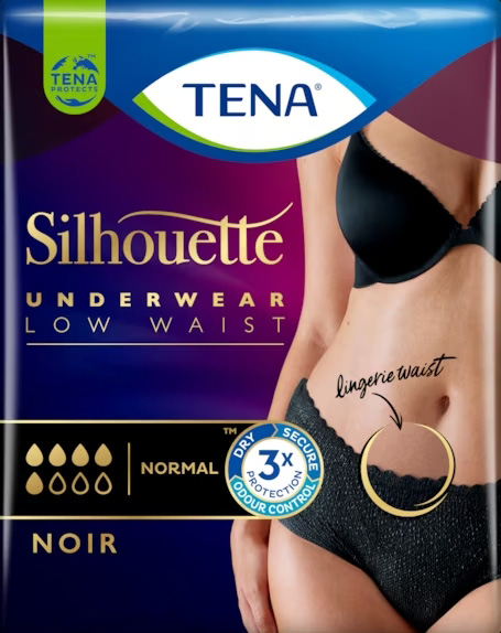 TENA SILHOUETTE NOIR L 9 PEZZI - farmavitality.it