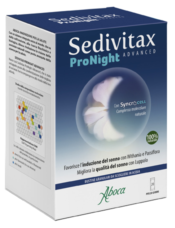 SEDIVITAX PRONIGHT ADVANCED 20 BUSTINE - farmavitality.it