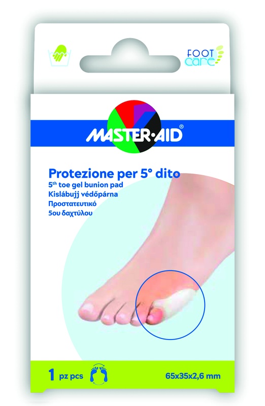 MASTER-AID FOOT CARE PROTEZIONE GEL 5 DITO 1 PEZZO - farmavitality.it