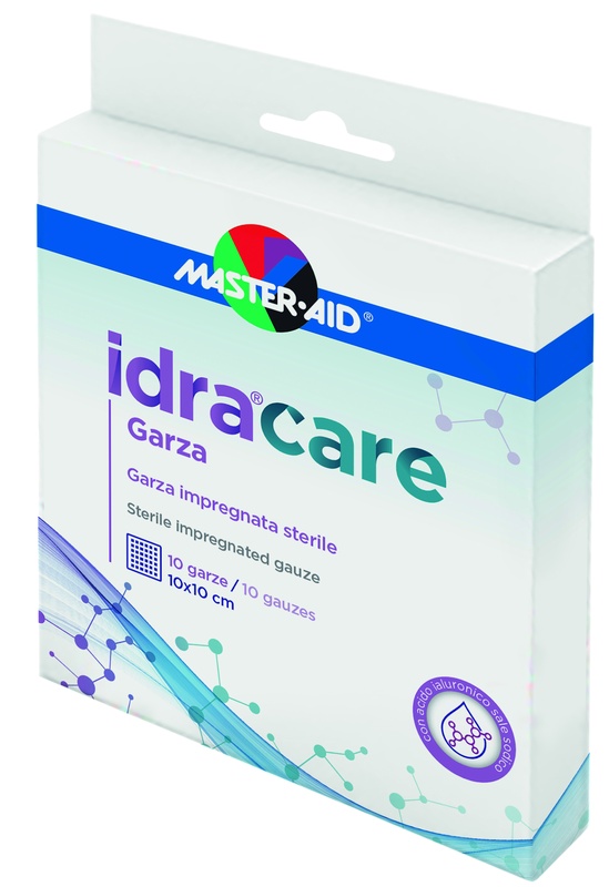 MASTER-AID IDRACARE GARZA IMPREGNATA 10X10 CM 10 PEZZI - farmavitality.it