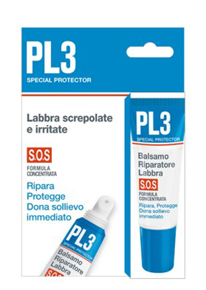 PL3 BALSAMO RIPARATORE LABBRA SOS CON ASTUCCIO 7,5 ML - farmavitality.it