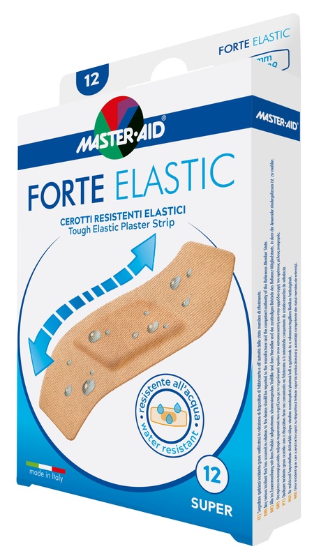 CEROTTO MASTER-AID ELASTIC SUPER 12 PEZZI - farmavitality.it