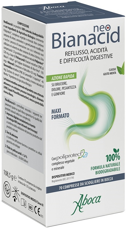 NEOBIANACID 70 COMPRESSE MASTICABILI - farmavitality.it