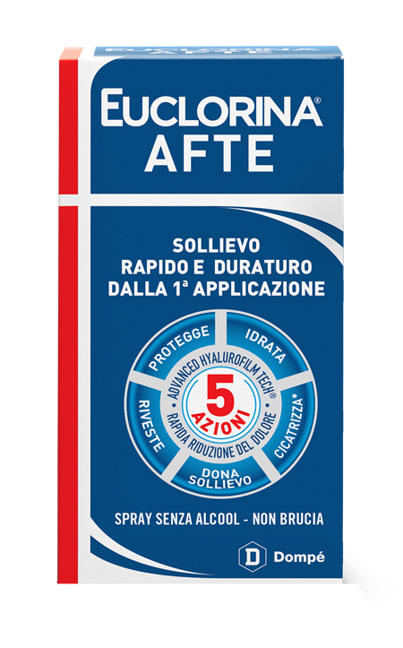 EUCLORINA AFTE SPRAY 15 ML - farmavitality.it