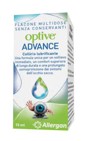 Optive Advance Soluzione Oftalmica Collirio lubrificante 10ml - farmavitality.it