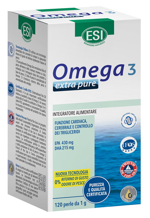 ESI OMEGA 3 EXTRA PURE 120 PERLE - farmavitality.it
