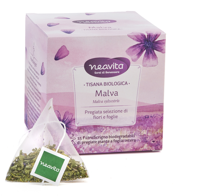 NEAVITA FILTROSCRIGNO MALVA FIORI E FOGLIE BIO 15 FILTRI 1,2 G - farmavitality.it