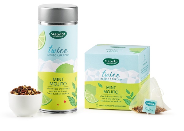 NEAVITA INFUSO TWICE MINT MOJITO FILTROSCRIGNO 15 FILTRI 3,5 G - farmavitality.it