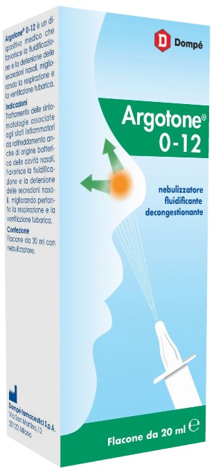Dompè farmaceutici Argotone 0-12 Spray Nasale Decongestionante 20 ml - farmavitality.it