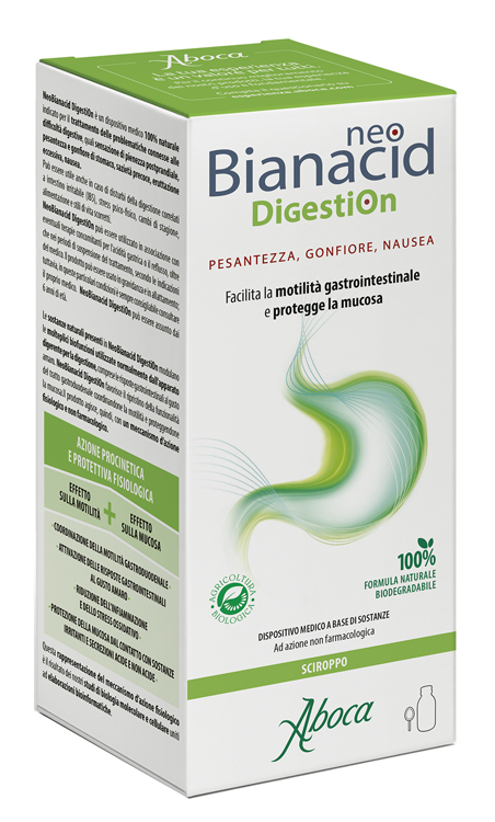 NEOBIANACID DIGESTION SCIROPPO 180 G - farmavitality.it