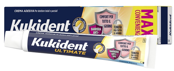 KUKIDENT ULTIMATE FRESCO CREMA ADESIVA 40 G - farmavitality.it