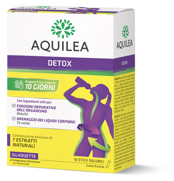 AQUILEA DETOX 10 STICK DA 15 ML - farmavitality.it