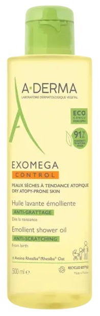 EXOMEGA CONTROL OLIO LAVANTE EMOLLIENTE RICARICA 500 ML - farmavitality.it