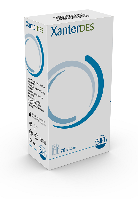 Soluzione Oftalmica Xanterdes Soluzione 20 Pezzi Da 0,3 Ml - farmavitality.it
