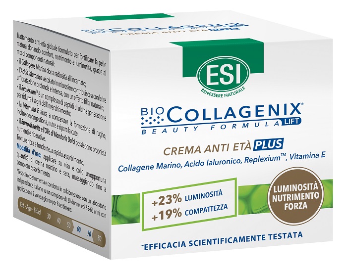 ESI BIOCOLLAGENIX CREMA ANTIETA' PLUS 50 ML - farmavitality.it