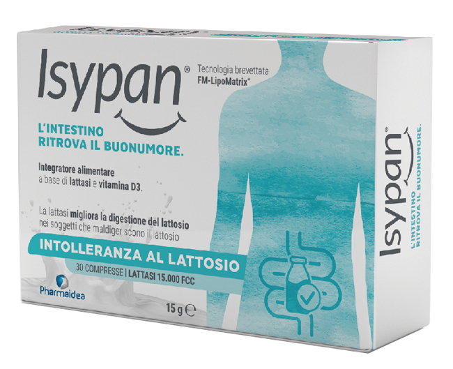 ISYPAN INTOLLERANZA LATTOSIO 30 COMPRESSE - farmavitality.it