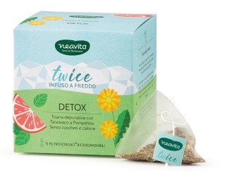 NEAVITA TWICE INFUSO DETOX FILTROSCRIGNO 15 FILTRI - farmavitality.it